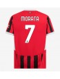 AC Milan Alvaro Morata #7 Domaci Dres 2024-25 Kratak Rukavima